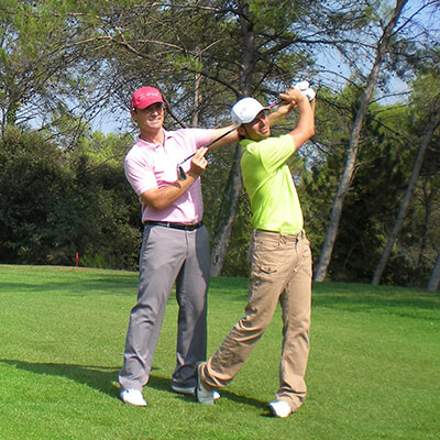 Golf teaching on the Côte d'azur