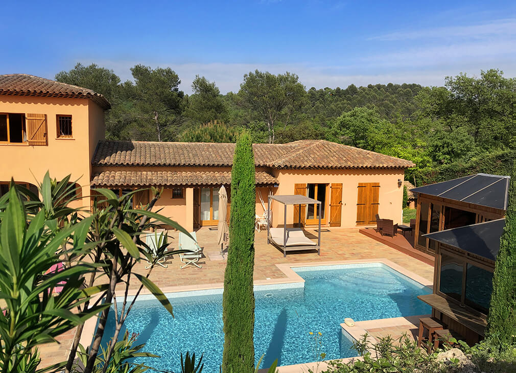 Bed and breakfast between Grasse and Mougins 